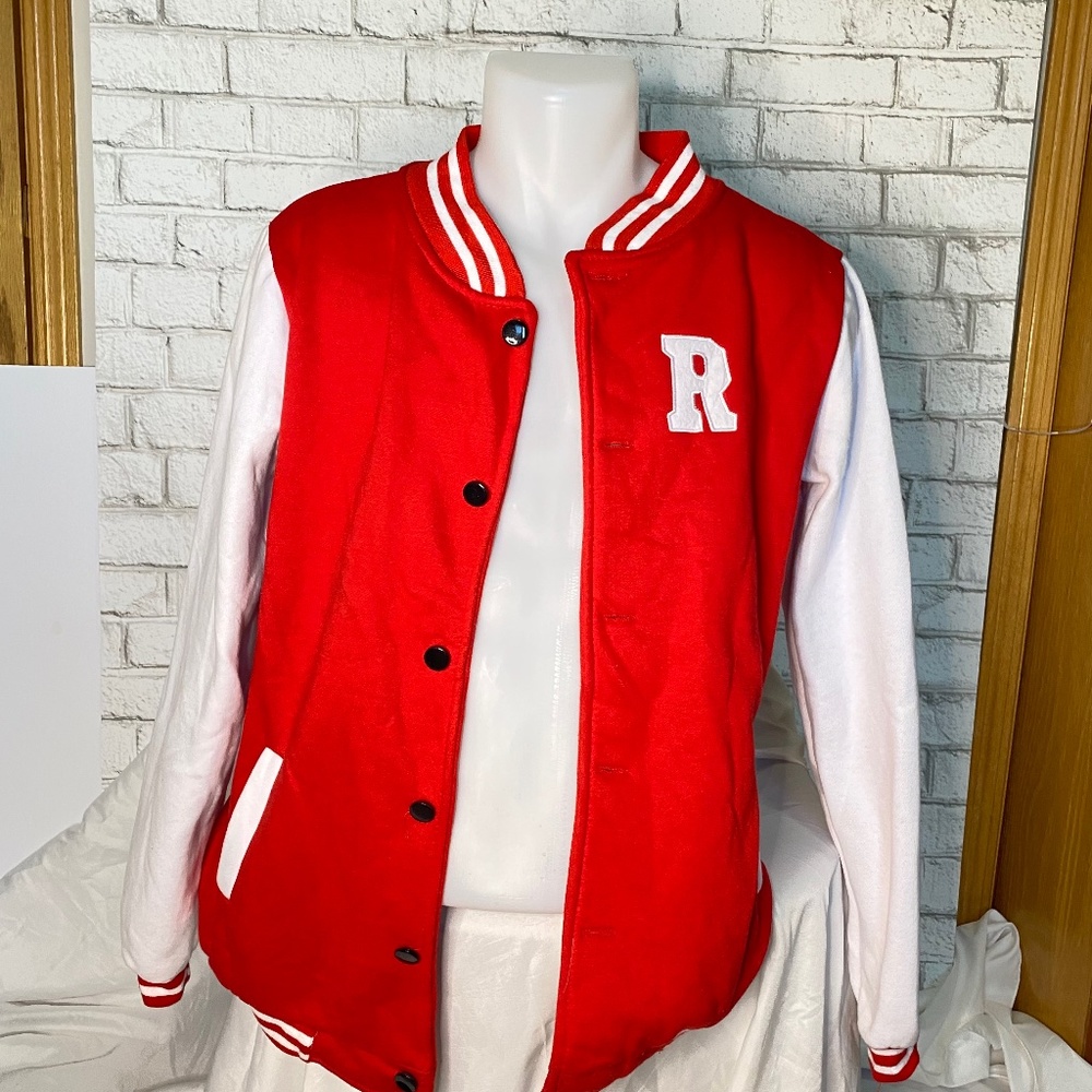 Red Varsity Jacket Men’s Size XXL